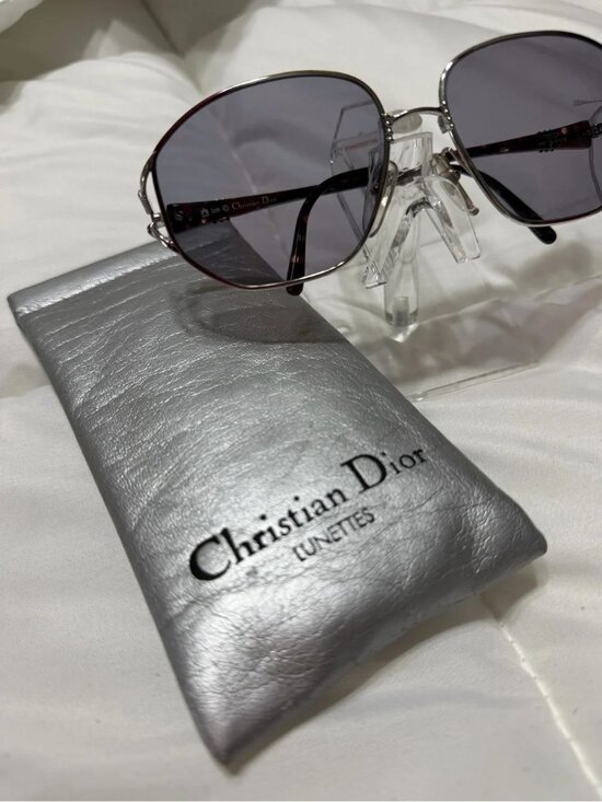 Vintage Deadstock Christian Dior Sunglasses Austria 2492 78 Gray Lens w/ Case main image 5